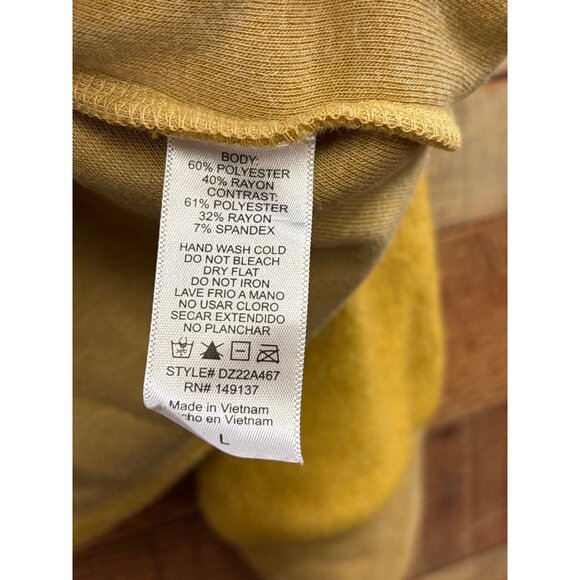 Double Zero Womens Cozy Fleece Pullover Sweater Large - Picture 3 of 6